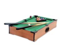 Mini Mesa de Billar, 10.2x13.8x2.8 Pulgadas Piscina de Mesa, pequeña con Bolas de Billar, señales y Estante de triángulo, portátil para niños Adultos.