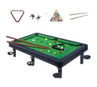 Mini mesa de piscina, mesa de , juego de billares, engranaje familiar portátil con construcción fuerte, accesorios interiores de 40 x 25 cm con estilo moderno, organizador para niños, adultos