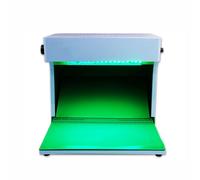 Mini Mesa De Trabajo Con Campana De Flujo Laminar, Velocidad Del Ventilador Y Brillo Led Ajustables, Espacio De Trabajo Libre De Polvo De 34,3 Cm × 23 Cm Para Reparación De Pantallas De Teléfonos