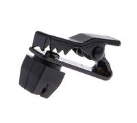 Mini metal portátil reemplazo micrófono solapa lazo clip Lavalier Mic piezas 5mm negro