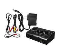 Mini mezclador de sonido de audio portátil para grabación de amplificador, mezclador de karaoke con entradas de micrófono duales, para cine en casa y transmisión de música, peso y fácil de transportar