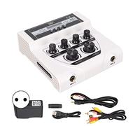 Mini Mezclador de Sonidos F-8, Consola de Tablero de Mezcla Portátil con Modo de Alimentación Dual, Mezclador Estéreo de Ajustes de Graves para Escenario, Sala de KTV en El Hogar(EU)