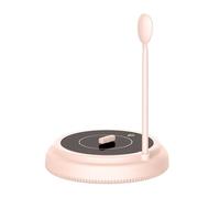 Mini mezclador magnético - Placa caliente agitadora, 4.7x4.7x1in | Batería de litio DC5V, ajustable de dos velocidades, barra de PP apta para alimentos, carcasa de ABS, cocina casera, laboratorio o us