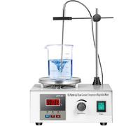 Mini mezclador Vortex, Agitador Magnético Con Calefacción, 1L, Placa Y Barra Agitadora, Mezclador Vortex De 0 A 2000 Rpm, Kit Destilación, Equipo Laboratorio, Química,para laboratorio