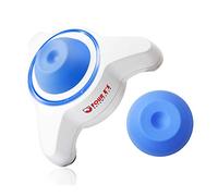 Mini Mezclador Vortex, con tapa extra de silicona, 5600 rpm, agitador de pintura vortex, laboratorio, para pintura, tinta de tatuaje, tubo de ensayo y esmalte de uñas, azul