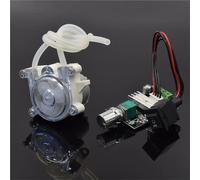 Mini micro bomba peristáltica DC 6V-12V - 500 motorreductor dosificador de agua líquida for muestreo de tinta de laboratorio, 1 unidad(Peristaltic Pump)