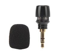 Mini Micrófono de Condensador, Micrófono Omnidireccional Portátil de Alta Sensibilidad de 3,5 Mm, Micrófono Pequeño, Cancelación de Ruido Plug and Play, para Tarjeta de Sonido de