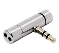 Mini Micrófono de Metal Con Conector De 3.5" para Cámaras Con Entrada Audio