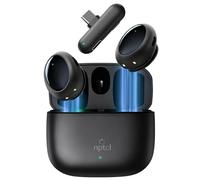 Mini micrófono inalámbrico con cancelación de ruido AI, micrófono para teléfono de 48 kHz/24 bits de sonido de estudio, rango de 200 pies, micrófono Lavalier USB-C con funda de carga, para iPhone