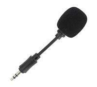 Mini Micrófono para Teléfono, Micrófono de Grabación de bajo Retardo con Reducción de Ruido, Micrófono de Teléfono con Radio de Tarjeta de Sonido de Repuesto para Entrevista