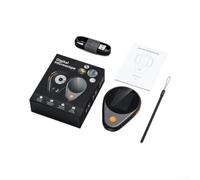 Mini microscopio de mano, microscopio digital de mano 100X, lupa USB para niños, para WINS y para Mac OS, color negro