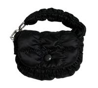 Mini - Mini bolso de cintura elegante, pequeño bolso de mano en el puño | Moneda pequeña para actividades al aire libre, trabajo, viajes, pérdida de cita, Negro , Consulte la descripción