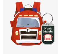 Mini mochila Fire Engine Lässig personalizable
