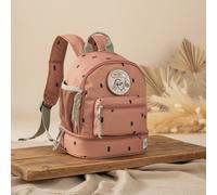 Mini mochila Lässig Happy Prints color caramelo, 6,5 L, a partir de 3 años