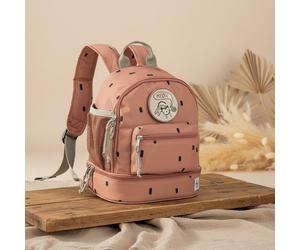 Mini mochila Lässig Happy Prints color caramelo, 6,5 L, a partir de 3 años