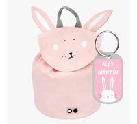 Mini mochila Mrs. Rabbit Trixie personalizable