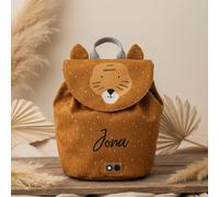 Mini mochila Trixie Sr. Tigre ocre – opcional con nombre – Sin personalización