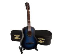 Mini modelo de instrumento musical Mini Instrumento Musical Guitarra Clásica Modelo De Adornos Instrumento Musical En Miniatura Adornos Creativos(D16 cm)