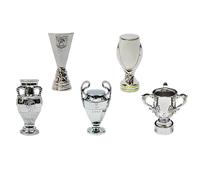 Mini Modelo De Trofeo De Fútbol, Juego De 5 Uds., Material Sólido Totalmente Metálico, Recuerdos Coleccionables De Campeones, Regalos para Fanáticos,B