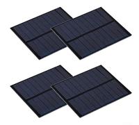 Mini módulo de celda de panel solar 5 V 230 mA policristalino kit de bricolaje para cargador de teléfono, proyectos de luz, experimentos científicos, fuente de alimentación portátil, 100,8 x 82,5 mm
