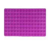 Mini Molde de Silicona, Antiadherente para Hornear, para Perros, Galletas, 112 Agujeros, Estrella de Cinco Puntas, Mini Molde de Silicona para Chocolate, Pastel, Caramelo, Gelatina, Cubito de Hielo, G