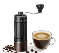 Mini Molinillo de Café Manual con 40 Ajustes Ajustables, Molinillo Cafe Manual de Mano Portátil con Capacidad de 30g, Molinillo Cónico con Manivela para Viaje, Camping, Oficina, Espresso, Pour Over