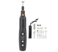 Mini molinillo de herramientas giratorias inalámbricas de 5 velocidades con enchufe USB de luz LED