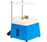 Mini Molinillo De Vidrio Portátil,Molinillo Eléctrico Teñido,Molinillo De Vidrieras Profesional,para Decoración Artes De Procesamiento De Vidrio,con Brocas De Molinillo De 5/8"y 1",Blue-220V