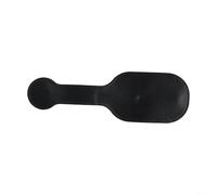 Mini monedero de cuero con cremallera para hombres y mujeres, cartera compacta para llaves de efectivo, bolsa para colgar en la cintura, color negro, 7,8 x 25,4 cm, Black, Para colgar en la cintura