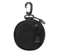 Mini Monedero Saco de Espalda para Hombre y Mujer - Pequeño Portamonedas Llavero - Negro, 10 * 10 * 2,5 cm, Moda
