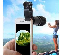 Mini monoculares compactos portátiles, monocular Resistente al Agua y de Alta Potencia 8x21, con Clip para Soporte para teléfono, telescopio de Prisma de Doble Enfoque, p