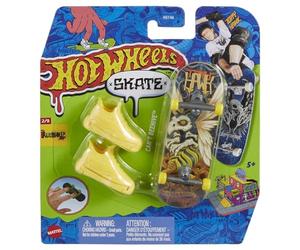 Mini monopatin Hot Wheels. Incluye Zapatos. 10 cm - Modelos Surtidos