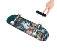 Mini monopatines para dedos: peso ligero compacto de madera, juguetes para dedos, bicicletas para dedos balancín pequeño, versátil | versátil al aire libre, interior, uso amplio y moderno