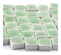 Mini-Mosaicos (5x5x3mm), 250 teselas, Verde pálido, WG05