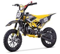 Mini Moto Cross ROAN-RXF 49CC (4.5CV), Amarilla, NIÑOS DE 5 A 10 AÑOS