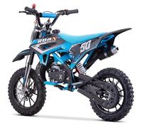 Mini Moto Cross ROAN-RXF 49CC (4.5CV), Azul, NIÑOS DE 5 A 10 AÑOS