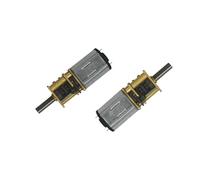 Mini Motor De CC Con Engranaje Helicoidal De 3 V, 6 V Y 12 V, N20, Pequeño Motor Robótico Con Cepillo Basculante, Cajas De Engranajes, Interruptores Inteligentes Con Eje Doble(NO-LOAD 35 RPM_3V DC)