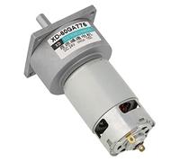 Mini motor de engranaje CC 12 V/24 V 35 W de metal velocidad ajustable gran par motor CW/CCW (24 V 150 rpm)