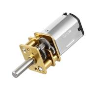 Mini motor de engranajes, N20 DC 12V 300RPM motor reductor Mini-retraso motor de engranajes micromotor para robot-coche inteligente 3D-impresión