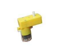 Mini motor de reducción DC 3V ~ 5V 81RPM Motor de engranaje micro eléctrico tipo L de velocidad lenta Eje de salida de 7,8 mm