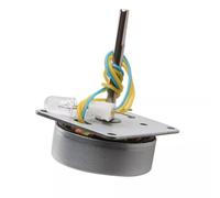 Mini motor generador de turbina eólica eléctrica de 3 V-24 V, modelo educativo de metal DIY para aprendizaje STEM y experimentos de energía eólica, color plateado