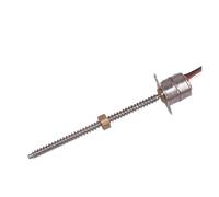 Mini Motor paso a paso de 10mm, CC de 5V, 2 fases, 4 cables, Micro Motor paso a paso, plomo lineal largo de precisión, deslizador de tuerca de tornillo de carrera de 50mm