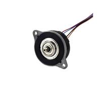 Mini motor paso a paso redondo de 36 mm: motor paso a paso bifásico de 4 cables con rodamientos de bolas dobles for un control de precisión