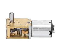 Mini motor reducción velocidad DC 12V, motor transmisión engranajes metal JGY N20 CW CCW Micro engranajes Eje potencia Motores eléctricos cepillo cobre bajo ruido (CC 12V 53RPM)