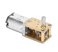 Mini motor reducción velocidad DC 12V, motor transmisión engranajes metal JGY N20 CW CCW Micro engranajes Eje potencia Motores eléctricos cepillo cobre bajo ruido (CC 12V 136RPM)