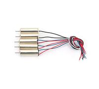 Mini Motor Sin Núcleo, 7mm x 20mm, 3.7V, 24000 RPM, 4.4W, 5 Unidades, Micro Motor Vibrador para Aeromodelismo, Drones y Cuadricópteros