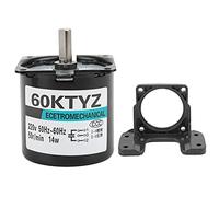 Mini Motor Síncrono AC con Imán Permanente, Reductor, Eje Excéntrico, 20rpm, AC220V - Alta Fiabilidad, Engranajes Metálicos, Ideal para Máquinas CNC y Aplicaciones Industriales (50 TR/min/min