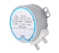 Mini motor síncrono, reemplazo de eje de acero AC220 a 240V CCW/CW para plato giratorio de microondas