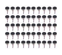Mini motores de vibración, 50 piezas Mini motores de vibración DC 3V 10x2.7mm Anti interferencia Pequeño, ligero, bajo ruido, micro motor vibratorio