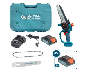 Mini motosierra a batería KS MCS20V-8 Case PLUS